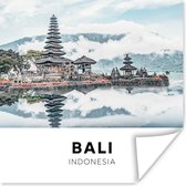 Poster Bali - Indonesië - Wolken - 75x75 cm