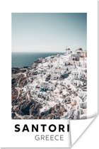 Affiche Grèce - Santorin - Berg - 20x30 cm