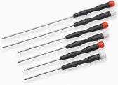 MEISTER Set van 6 precisie schroevendraaiers