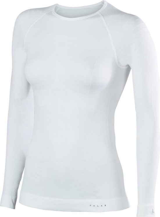 FALKE Warm Dames Longsleeved Shirt Tight Fit 39111 - Wit