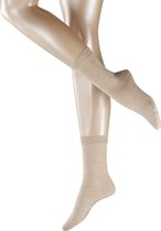 FALKE Wool Balance Damessok - Sand Melange - Maat 41-42