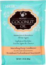 Hask Monoi Coconut Oil Nourishing Deep Unisex Niet-professionele haarconditioner 50 ml