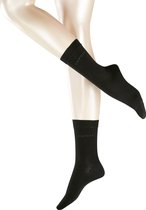 Esprit Uni 2-Pack duurzaam organisch katoen multipack sokken dames zwart - Maat 39-42