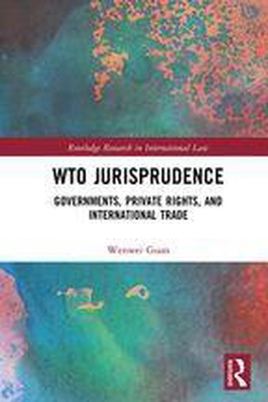 Routledge Research in International Law - WTO Jurisprudence - cover