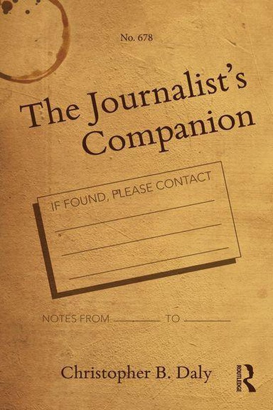 The Journalist's Companion - cover