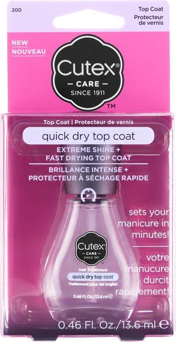 nagellak Top Coat Cutex (13,6 ml) (13,6 ml)