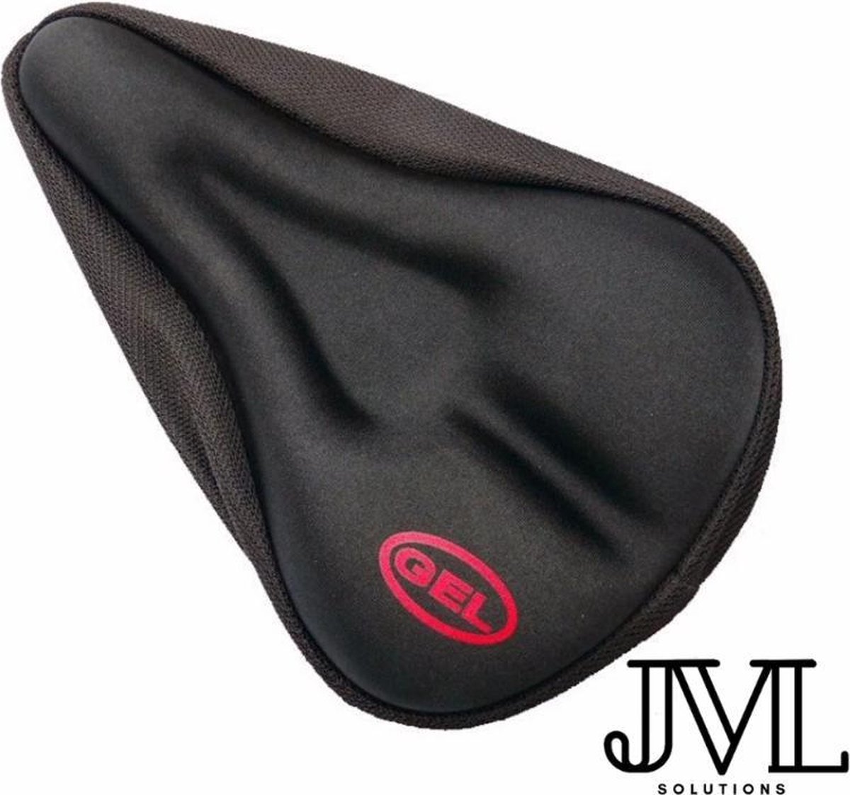 JML Sport Fiets Zadeldek 3D - Gel Gleuf - Fietszadeldek - Zadelhoes - Siliconen - Pad - Fietsen - Z