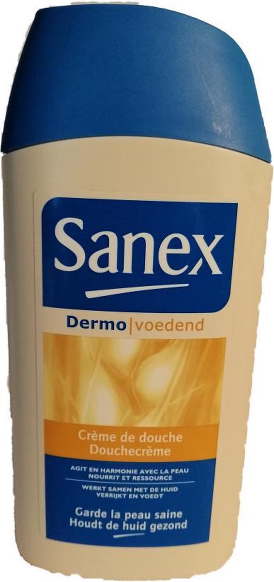 Sanex Douchecréme Dermo Voedend - Voordeelverpakking (6 x 250 ml)