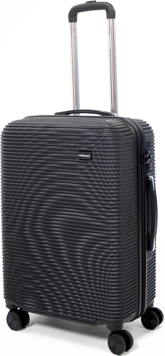 AttitudeZ Air-Z Reiskoffer Medium Zwart 67cm - TSA-slot