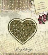 Die - Amy Design - Die - Classic Christmas - Star-filled heart