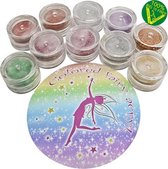 Acryl color set - Fairy - 10 kleuren - 5 gram per kleur - Nichelio,acryl poeder, acryl nagels