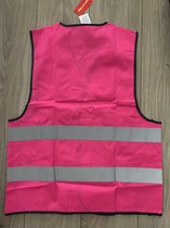 Gilet Unisex XS Result Mouwloos Pink 100% Polyester