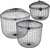 Bastion Collections - Metalen Mand - L