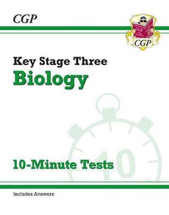 New KS3 Biology 10Minute Tests (with answers) 9781789085792 Cgp