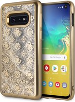 Samsung Galaxy S10e Backcase hoesje - Guess - Effen Goud - TPU