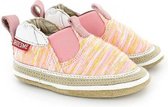 Lichtroze espadrilles babyslofjes van Shoesme maat 21