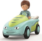 Toddys Speelgoedauto Fluxy Junior 16 Cm Blauw/groen 2-delig