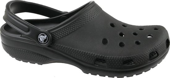 Crocs Classic Slippers - Maat 49-50 - Zwart | bol.com