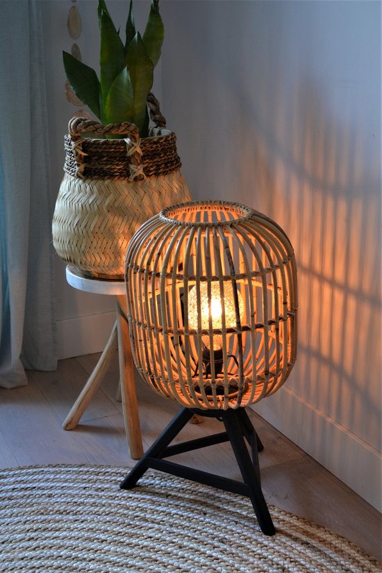 Bamboe Lamp - Staande Bamboo lamp | BALI. Lifestyle | bol