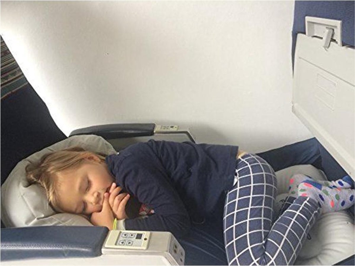 Lit de voyage gonflable pour tout-petits, lit d'avion pour enfants