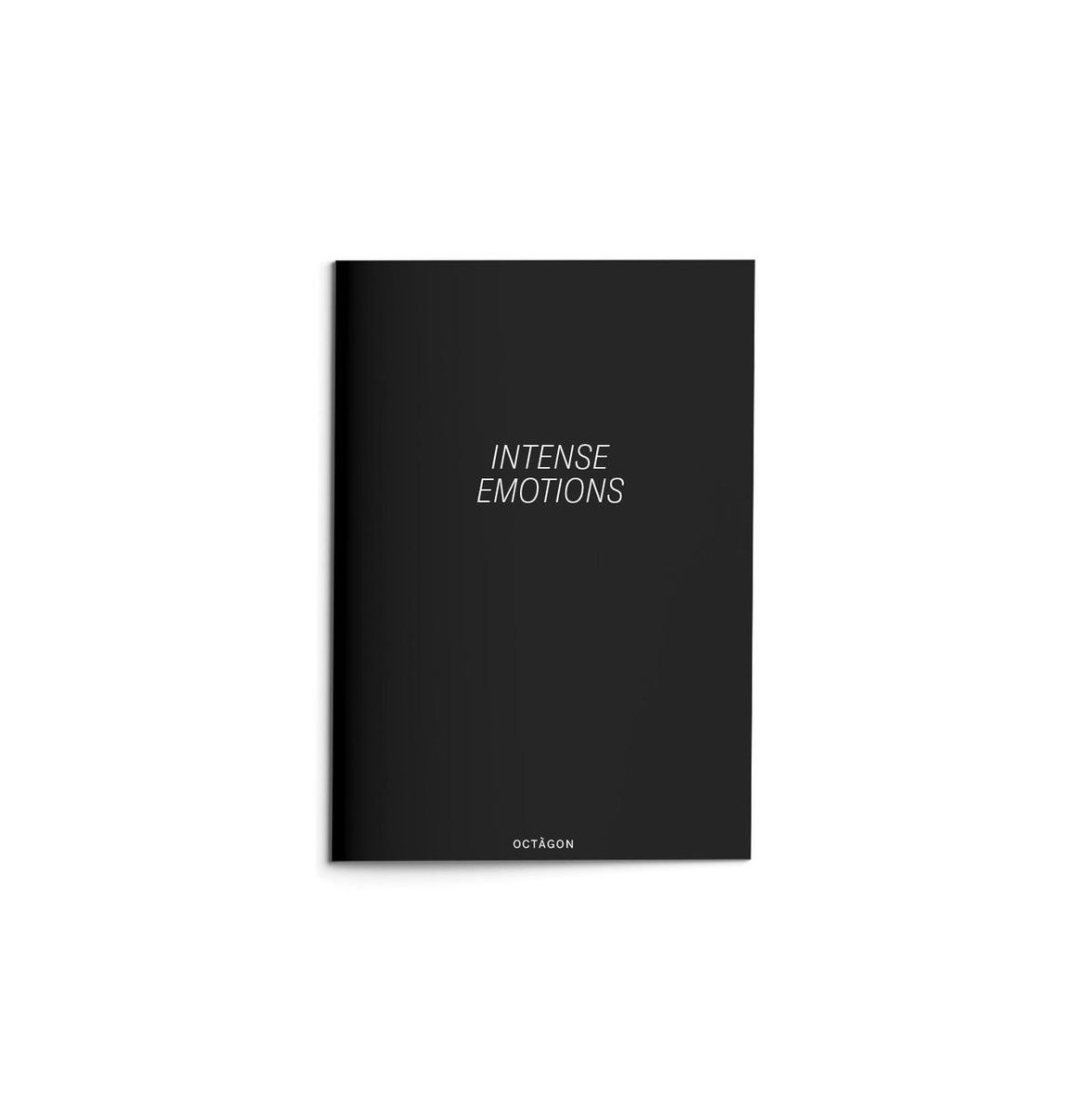 Octagon - INTENSE EMOTIONS - Notitieboek / Bullet Journal Zwart
