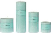 Riverdale - Rustieke Geurkaars Sea Minerals celadon 7.5x23cm - Blauw