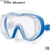TUSA Snorkelmasker Duikbril Freedom Tri-Quest M3001- blauw