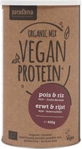 Purasana Vegan proteine erwt & rijst - acai bosvruchten bio (400g)