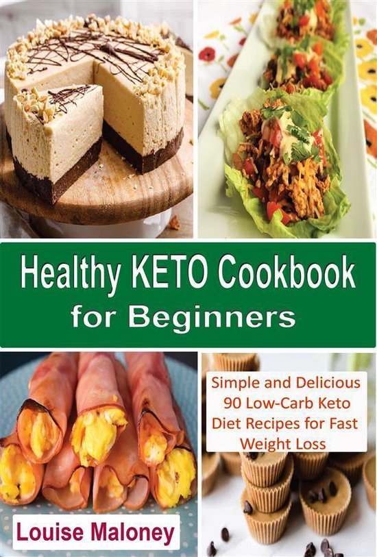 Healthy Keto Cookbook for Beginners - cover