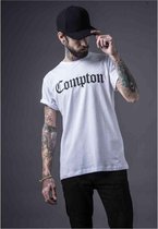 Urban Classics Heren Tshirt -M- Compton Wit