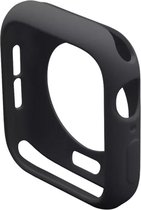 Cover - Case - Geschikt voor Apple Watch Series 44mm - Zwart - Armor Hoesje