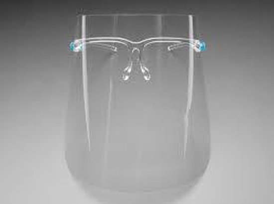 Spatmasker voor gezicht- Gezichtsbescherming - Beschermkap gezicht - Gelaatsschermen- Face shield