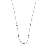 Selected Jewels Mila Dames Ketting Zilver  - Zilverkleurig