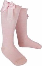 iN Control Kniesokken met satijnen STRIK, 876-2 soft pink 27/30