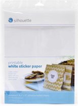Silhouette wit stickerpapier (A4) Default