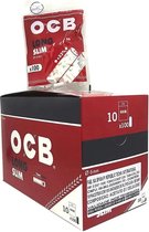 OCB Long Slim Filter 6mm 10 x 100 Filter
