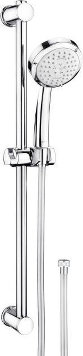 Cornat Doucheset - Verstelbare Wandhouder - Waterbesparend - Verschillende Straalsoorten - Chrome - Anti Kalk - Made in Germany