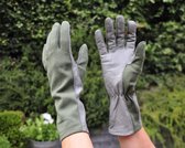 Vliegeniers handschoenen Olive Green