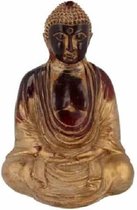 Groot Beeld van Japanse Boeddha (Rood)