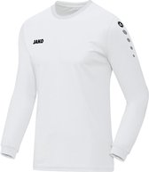 Jako - Jersey Team L/S Junior - Shirt Team LM - 140 - Wit