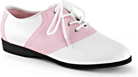 Funtasma Lage schoenen -37 Shoes- SADDLE-50 US 7 Wit/Roze | bol.com