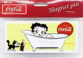 Koelkast Magneet Drink Coca Cola Betty Boop In Bad