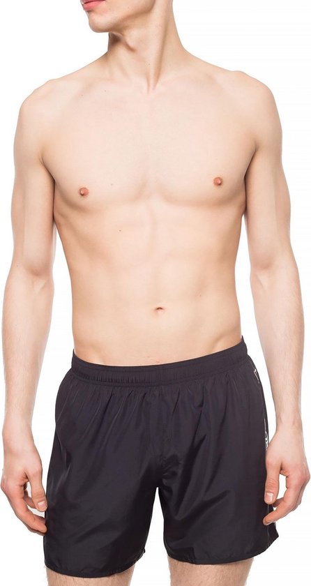 Foto: Emporio armani zwemshort sideline logo zwart l