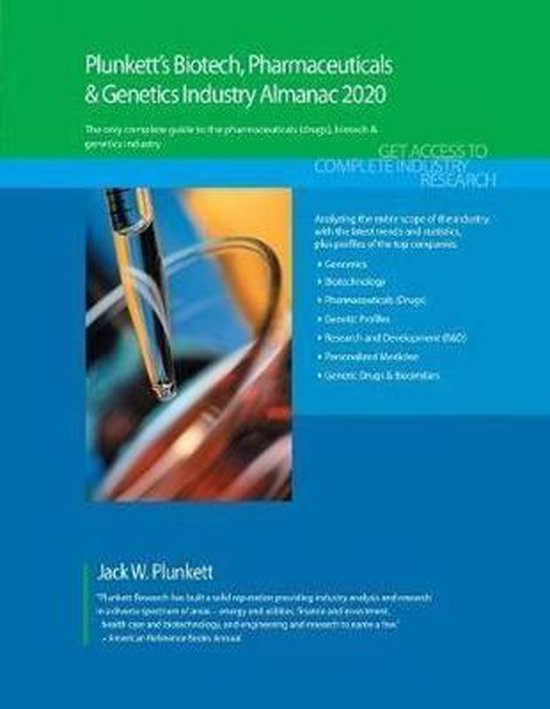 Plunkett's Industry Almanacs- Plunkett's Biotech, Pharmeceut ... - cover