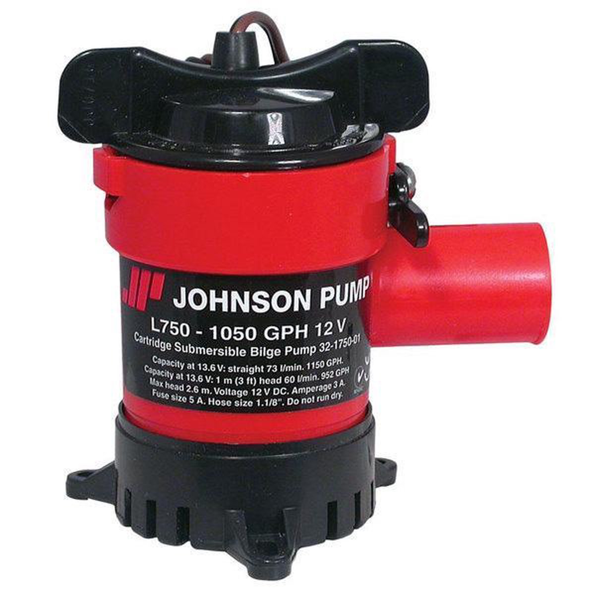 Johnson Pump L750 12 Volt Bilgepomp 73 liter/minuut