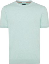 Tresanti Heren Pullover Korte Mouw Ronde Hals Mintgroen Regular Fit - 3XL
