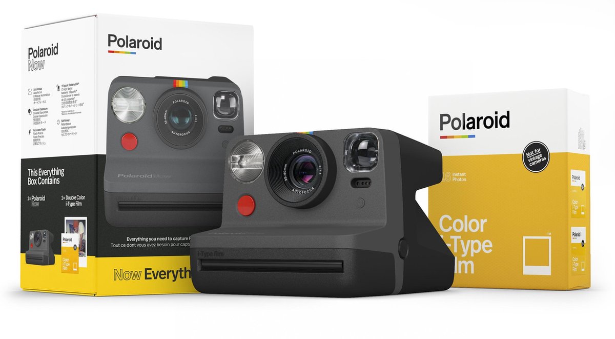 Polaroid Now Everything Box - Black | bol.com
