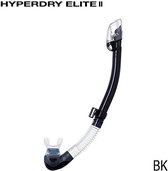 Tusa Hyperdry Elite II - Snorkel - Zwart