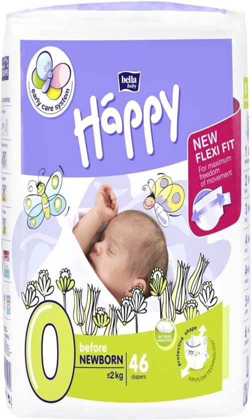 vleet goedkoop globaal Bella Baby Happy Diapers Size 0 Before Newborn 0-2 kg | Bella Baby Happy  Luiers Maat... | bol.com
