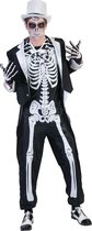 "Chique skeletten kostuum voor mannen Halloween  - Verkleedkleding - XL"